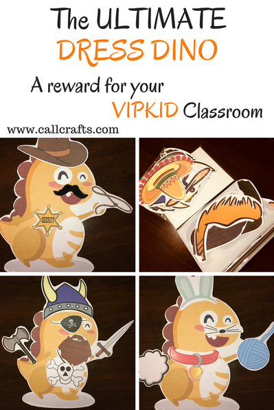 Read about a fun reward for VIPKID. Kids will get to Dress the company’s mascot, Dino. 